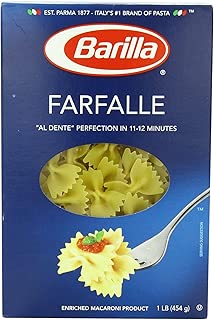 Barilla Pasta, Farfalle, 16 Ounce - coolthings.us