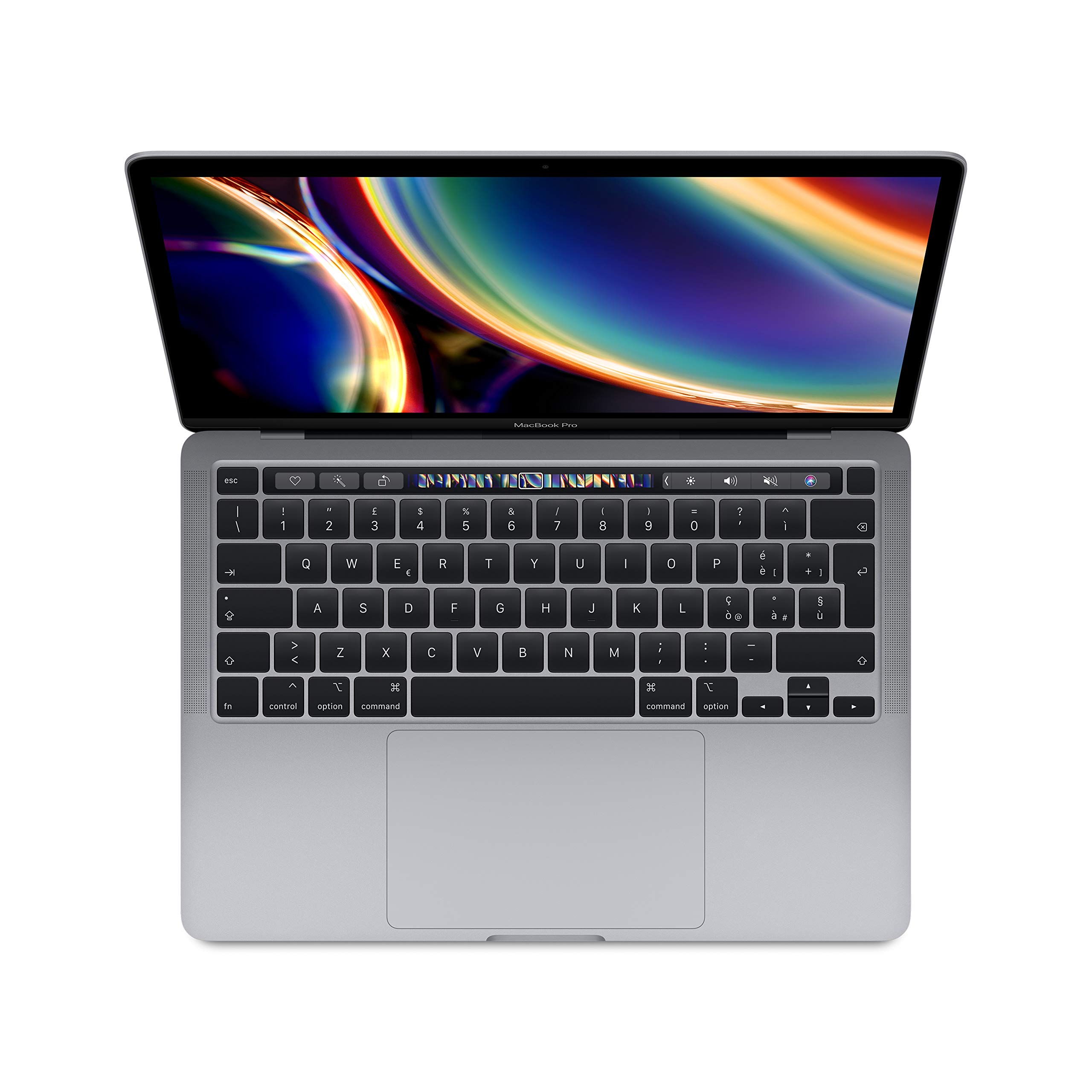 Apple MacBook Pro, 2020 con Intel Core i5 e Touch Bar (13-pollici, 8GB di RAM, 256GB di Memoria SSD) QWERTY Italiano Grigio Siderale (Ricondizionato)