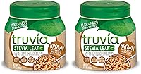 Vista 7 de Truvia – Edulcorante de cucharada marrón sin calorías de hoja de stevia (frasco de 9.8 oz)