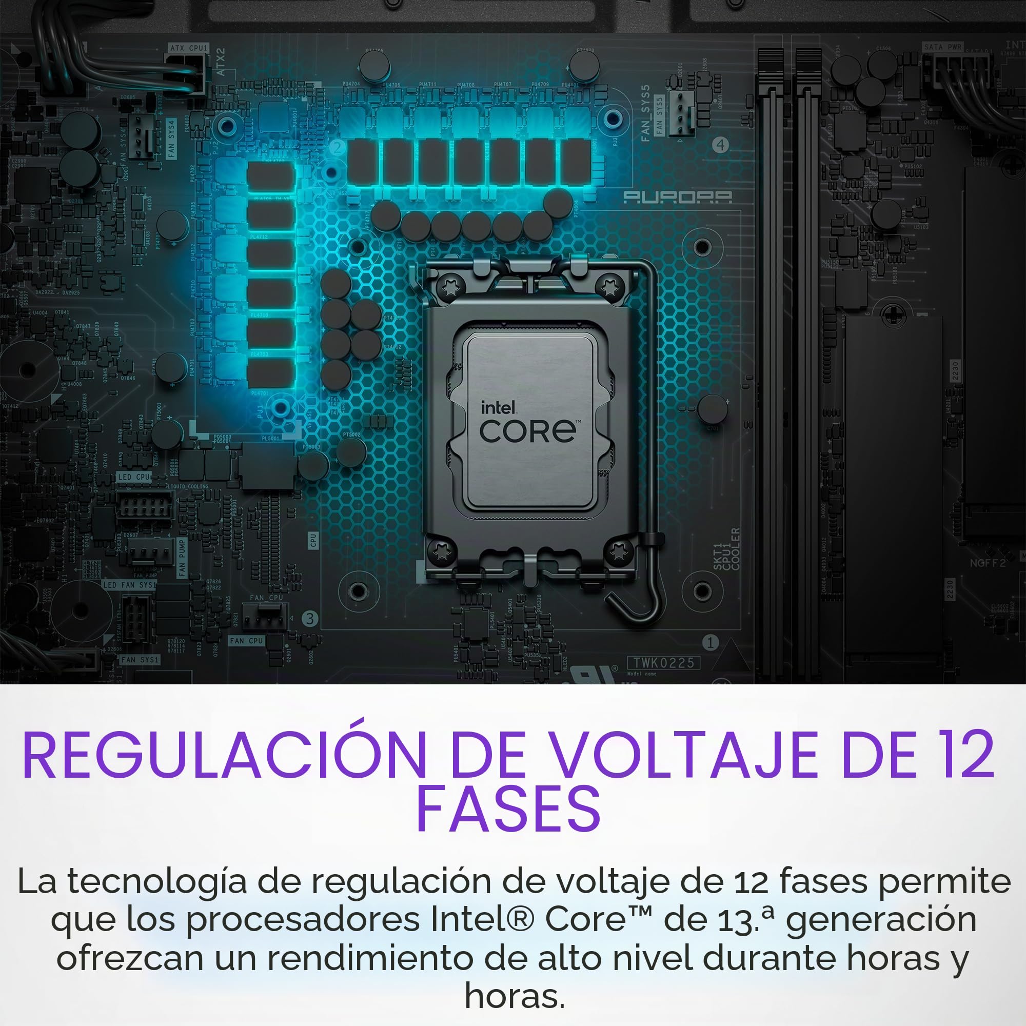 Alienware Aurora R16 Gaming Desktop - Intel Core i7 14700F, 32GB DDR5 RAM, 1TB SSD, NVIDIA GeForce RTX 4070 Super 12GB GDDR6X Graphics, Windows 11 Home, 1 año de Servicio en el Sitio/en casa, Negro