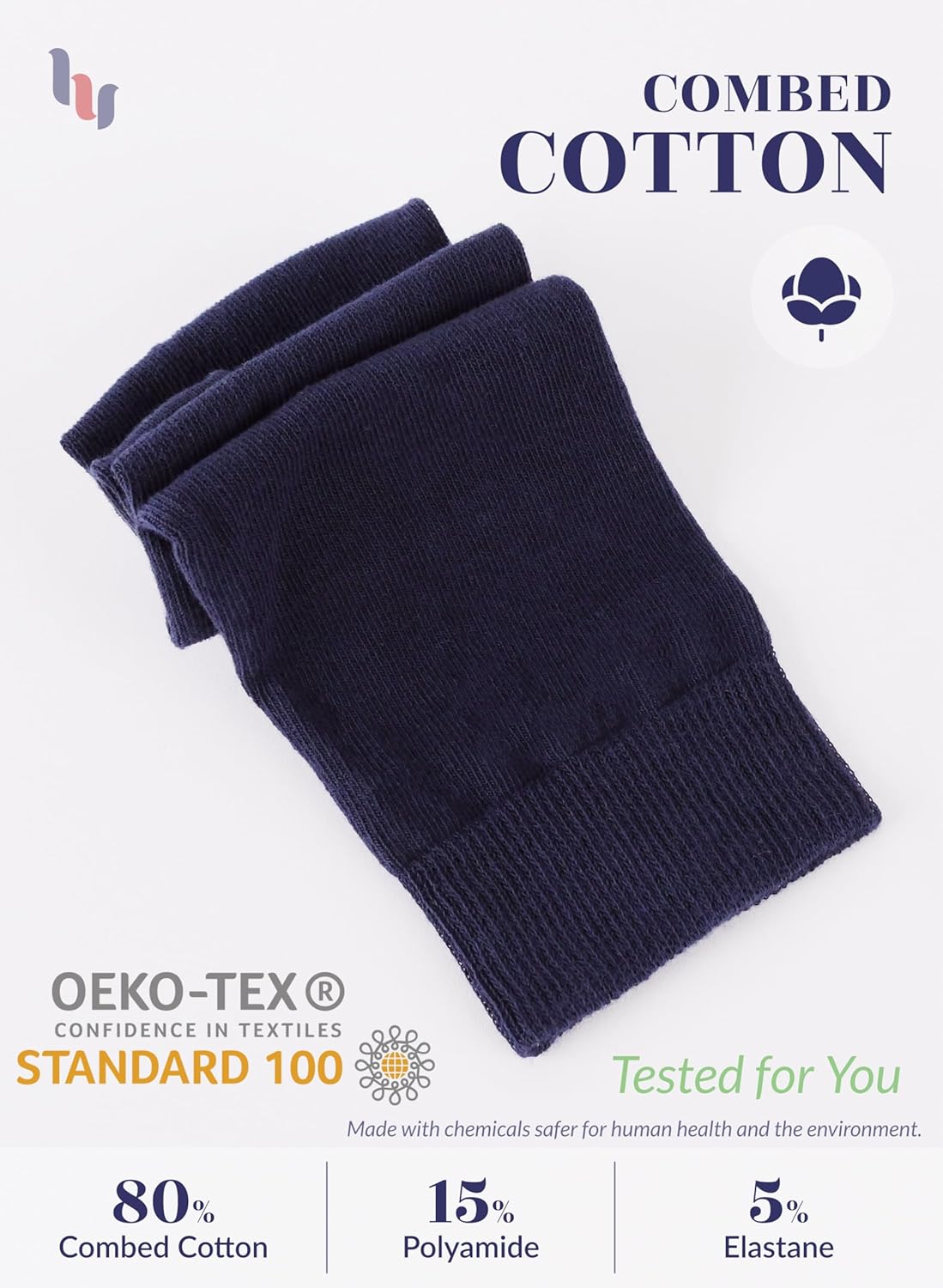 Girls, Boys, Kids, Knee High Long School Uniform Dress Socks, Premium Cotton, Soft, Toddler, 3-14 Years Old - Image 6