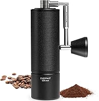Vista 10 de Molinillo de café manual Chestnut C3 ESP TIMEMORE, molinillo de café de mano con ajuste interno ajustable de molienda, molinillo de café de rebabas