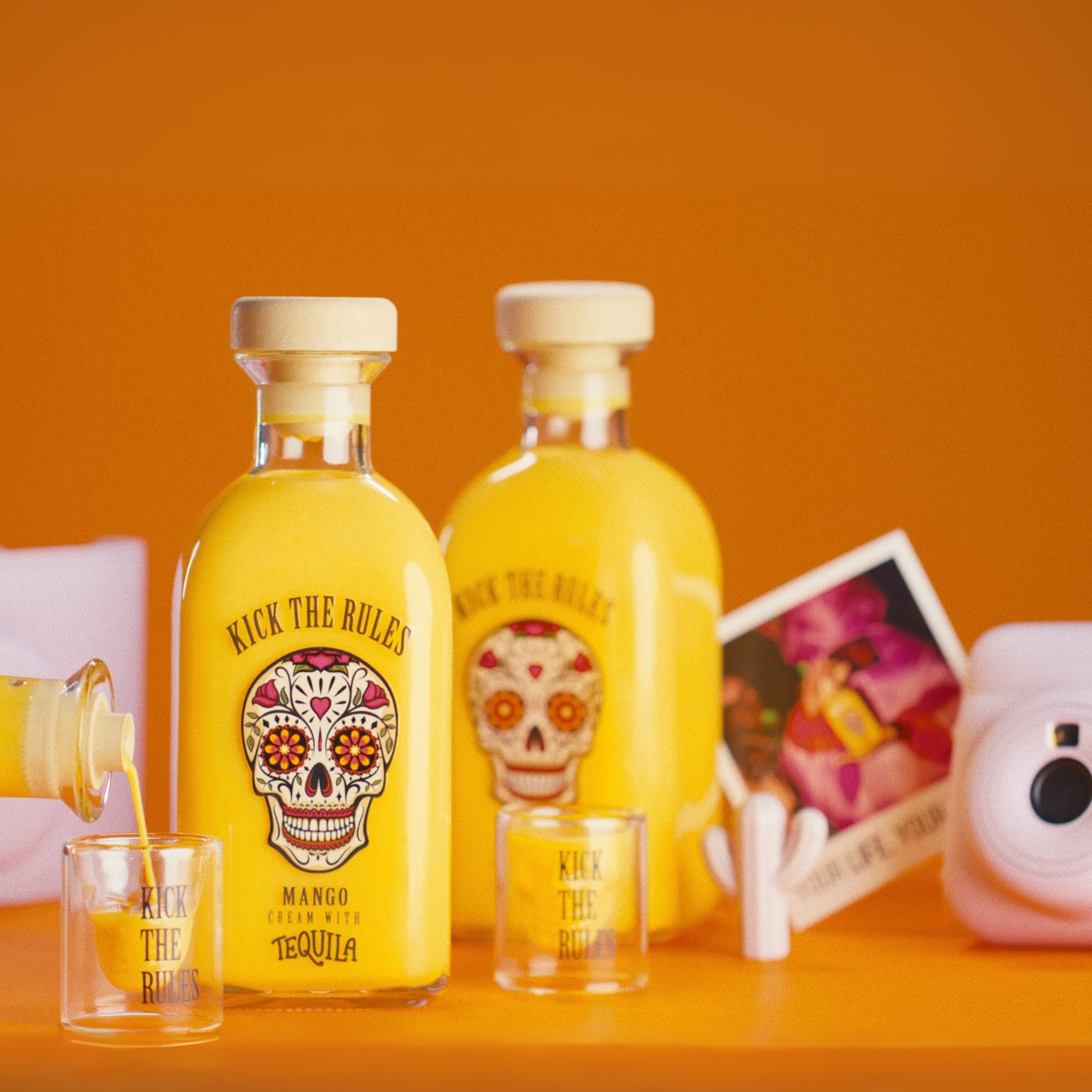 KICK THE RULES Crema de Mango con Tequila 15º 0,7L
