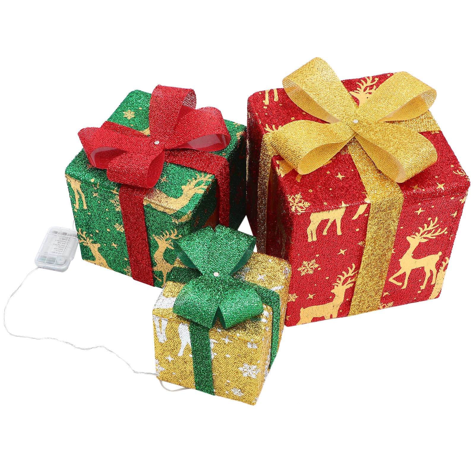 Boîtes Cadeaux Lumineuses de Noël Idéales pour Sublimer vos Cadeaux de Fêtes