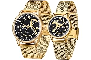 Pareja de relojes románticos para San Valentín: set de relojes de pulsera...