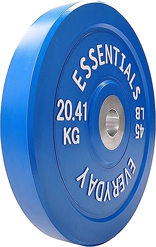 Miniatura 7 de BalanceFrom Placa de peso olímpica codificada por colores con cubo de acero