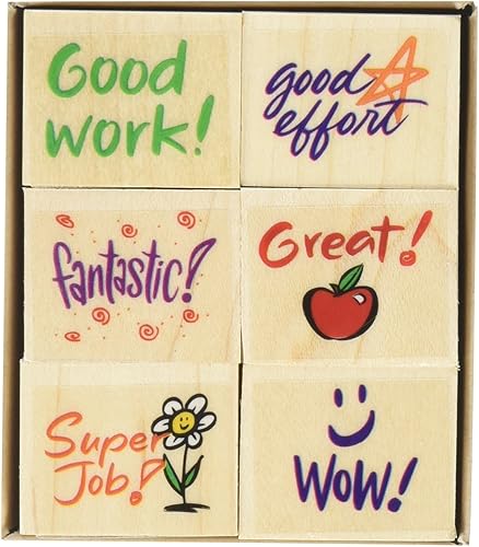 Hero Arts LL917 - Juegos de madera, sellos para estudiantes