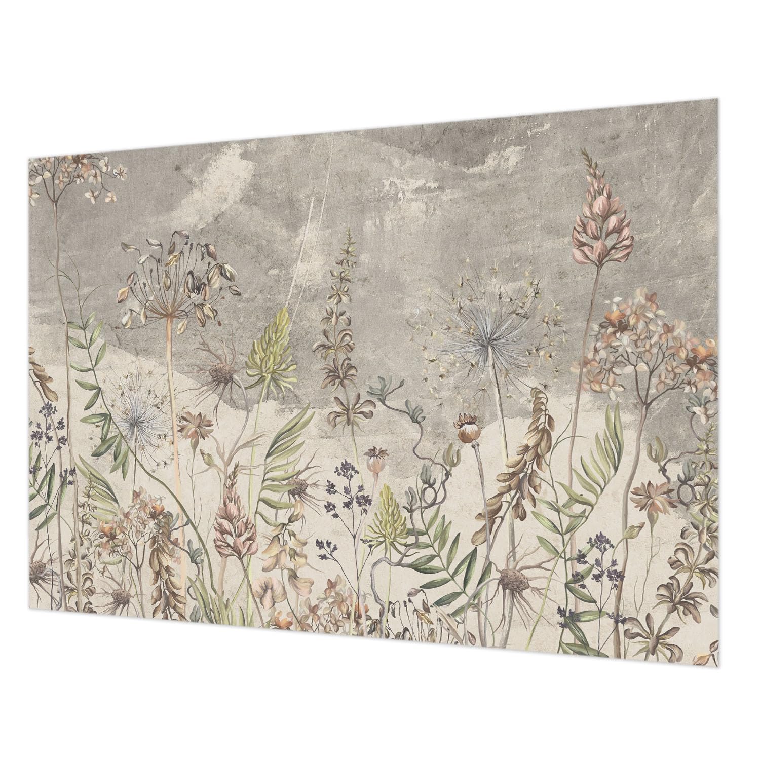 Papier peint haute qualité plantes sauvages Tulup grand format 208x146