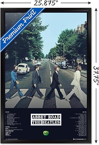 Miniatura 3 de Trends International The Beatles - Póster de pared de álbum Abbey de 24 x 36 pulgadas versión sin marco