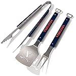 YouTheFan 5022029 NCAA Virginia Cavaliers Spirit Series 3-Piece BBQ Set, 22 x 9, Team Colors