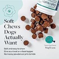 Vista 5 de Veterinary Formula Suplemento de salud intestinal para perros - Masticables probióticos formulados por veterinarios con enzimas digestivas y fibra