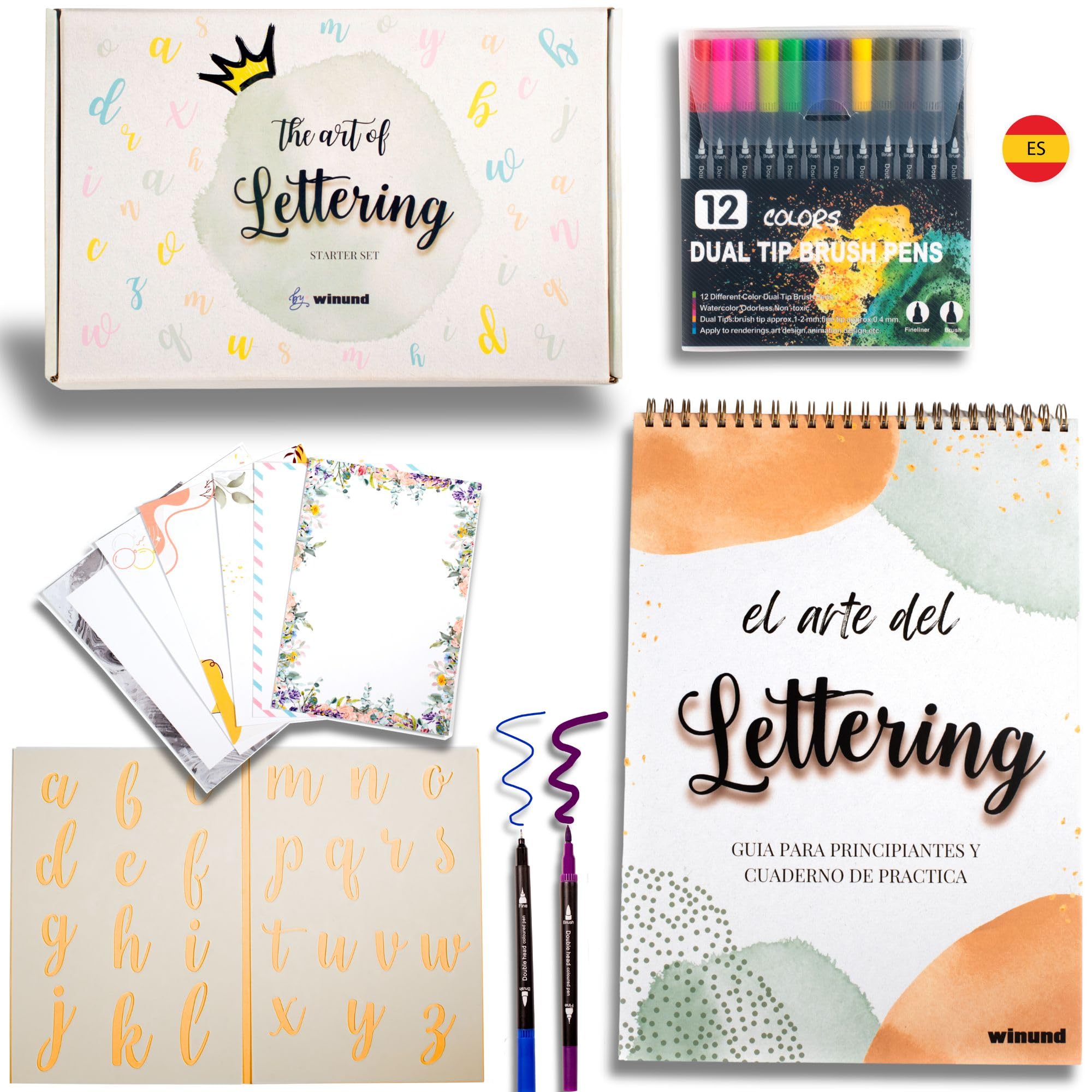 Lettering Set calligraphie enfant et adulte