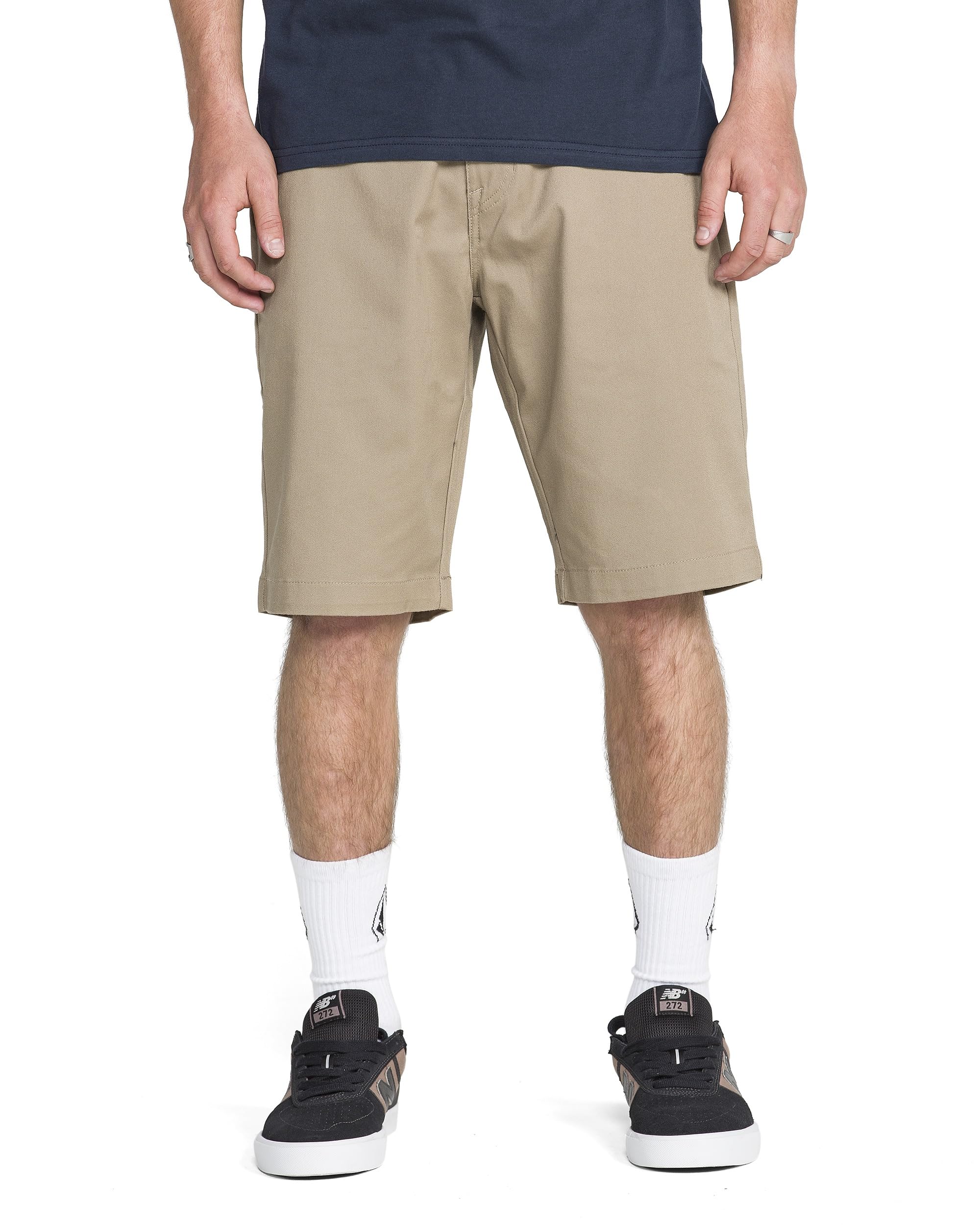 Volcom Men's Vmonty Chino Shorts Casual, Khaki, 40