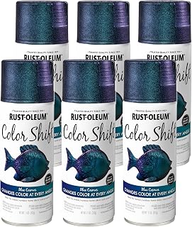 Rust-Oleum 372479 Specialty Color Shift Spray Paint, 11 oz,Blue Cosmos, 6 Pack