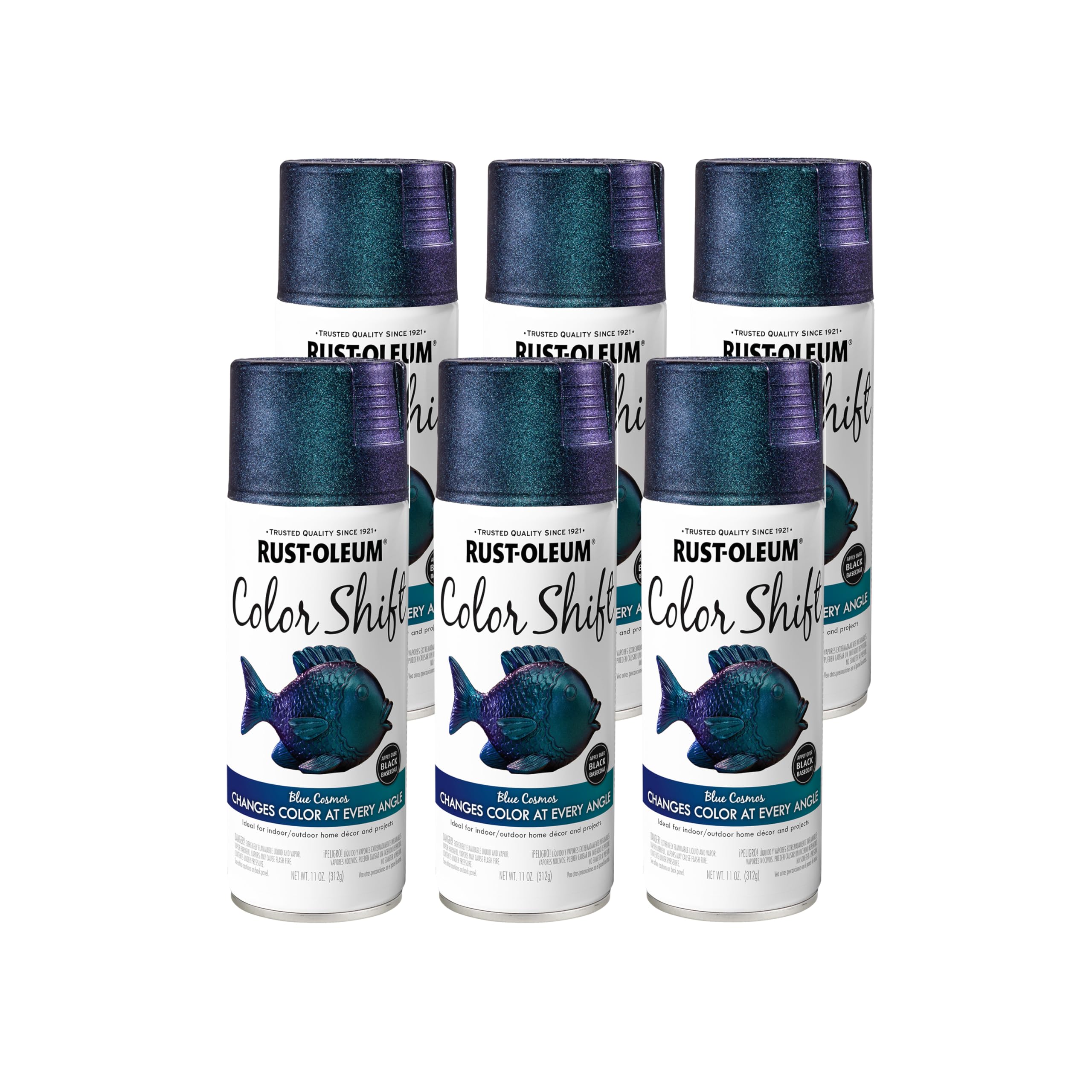 Rust-Oleum Color Shift Blue Cosmos Spray Paint
