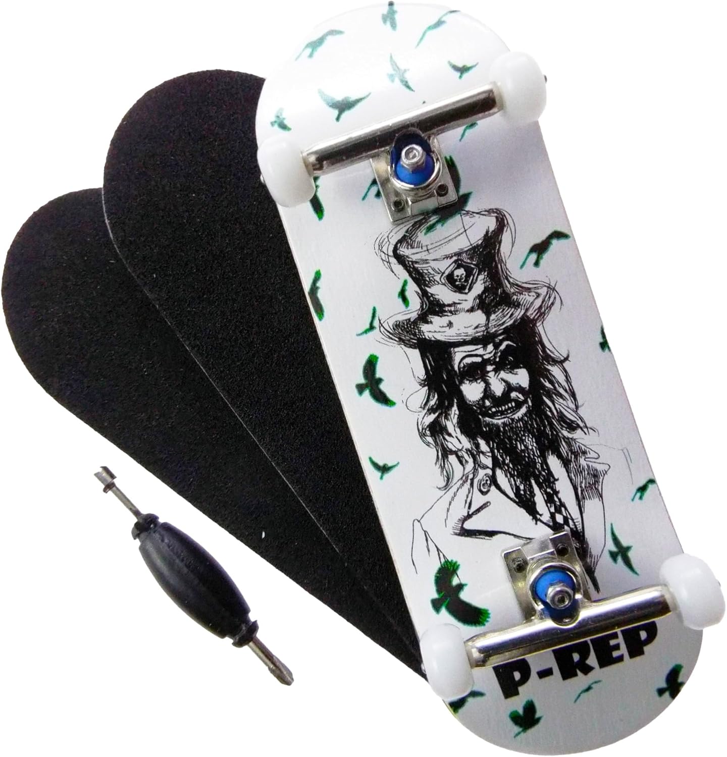 P-REP V2 Performance Complete Wooden Fingerboard 32mm - Cheeseburger Cheeseburger