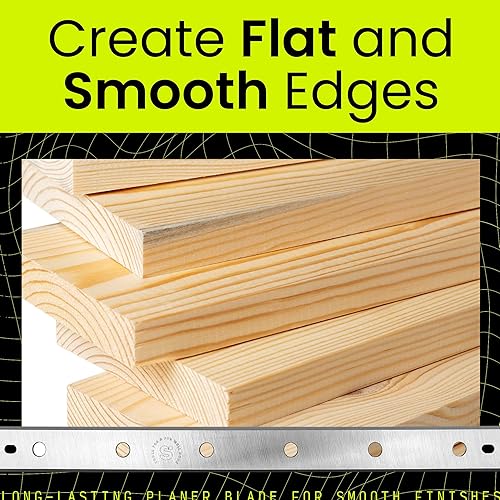 Miniatura 5 de Smithology Cuchillas cepilladoras de 12-12 pulgadas  Cuchillas de repuesto para cepilladora DeWalt DW734, sustituye a DW7342  Juego de 3
