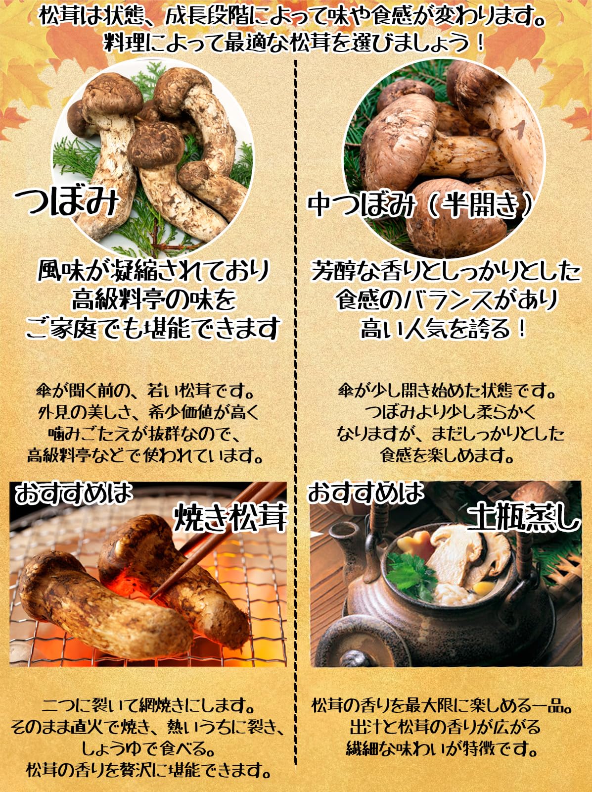 Amazon | 生松茸 つぼみ 約1kg ＜中M〜SLサイズ 28〜38本 7cm前後  