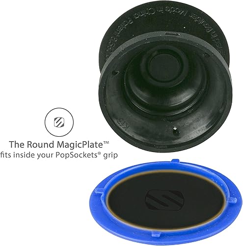 Miniatura 5 de SCOSCHE - Soporte magnético universal para smartphone, Soporte de tablero, NegroPlateado