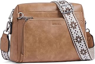 MUIIKOLA Cross Body Bag Women,Crossbody Bags For Women,PU Leather Phone Bags Card Holder Purse and Shoulder Bag,with Adjustable Strap