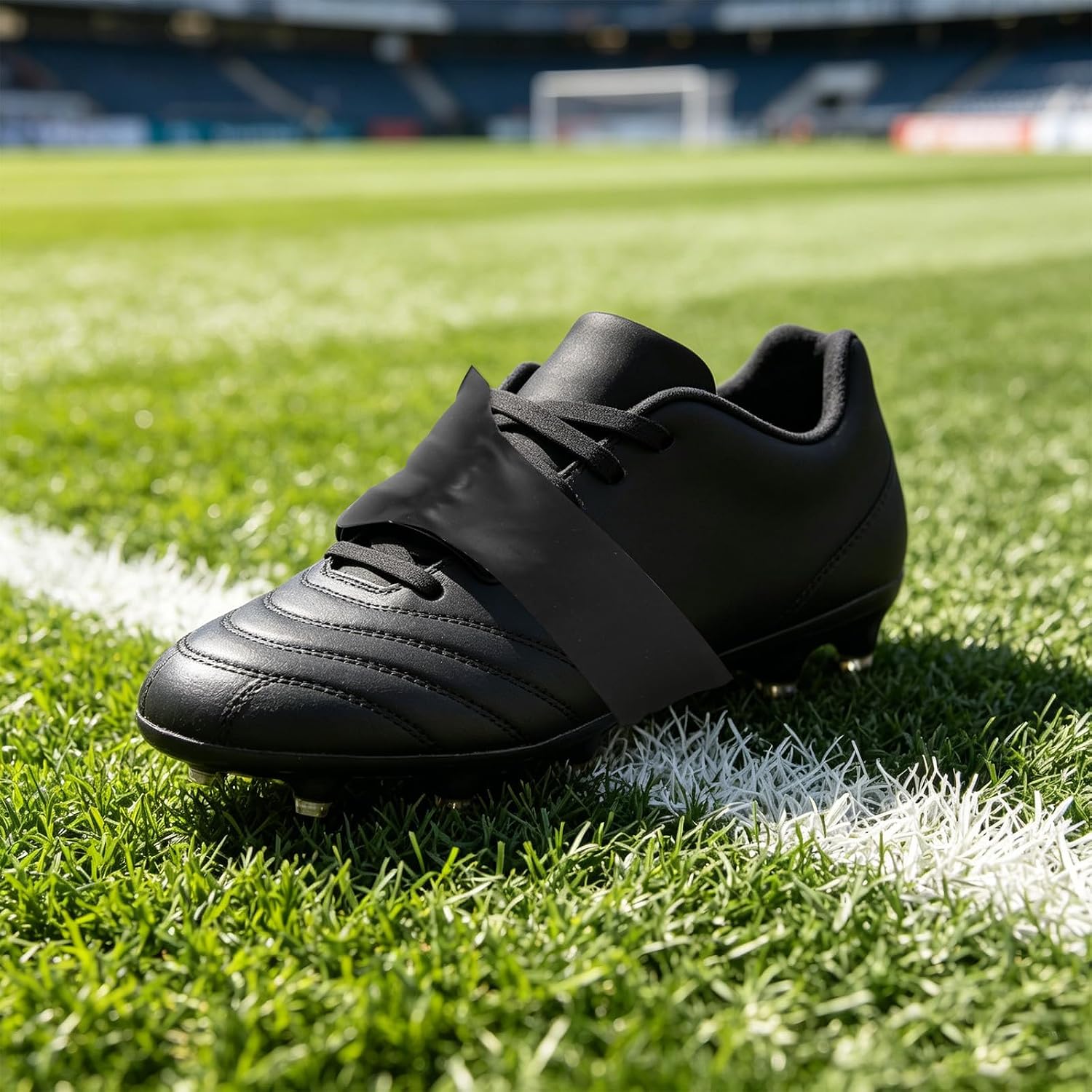 2 Pairs Soccer Cleat Lace Cover - Cleat Tie Covers, Elastic Silicone Shoe Bands, Non-Slip Lace Guard for Youth Football Baseball Sports Accessories