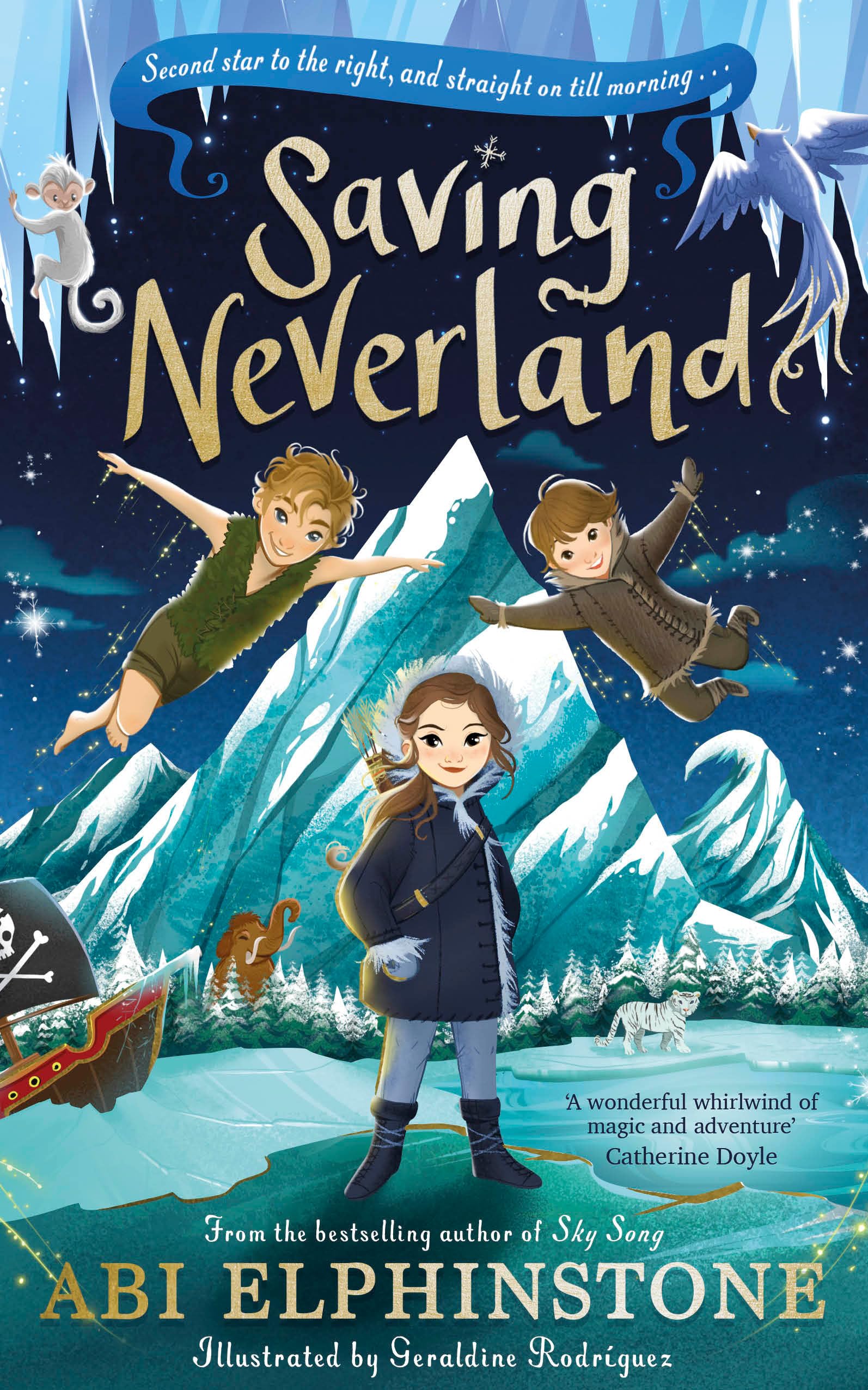 Saving Neverland,Abi Elphinstone, Geraldine Rodriguez