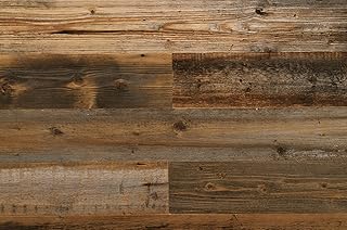 WoodyWalls Reclaimed Wood Planks for Walls, Wood Wall Panels for Interio...