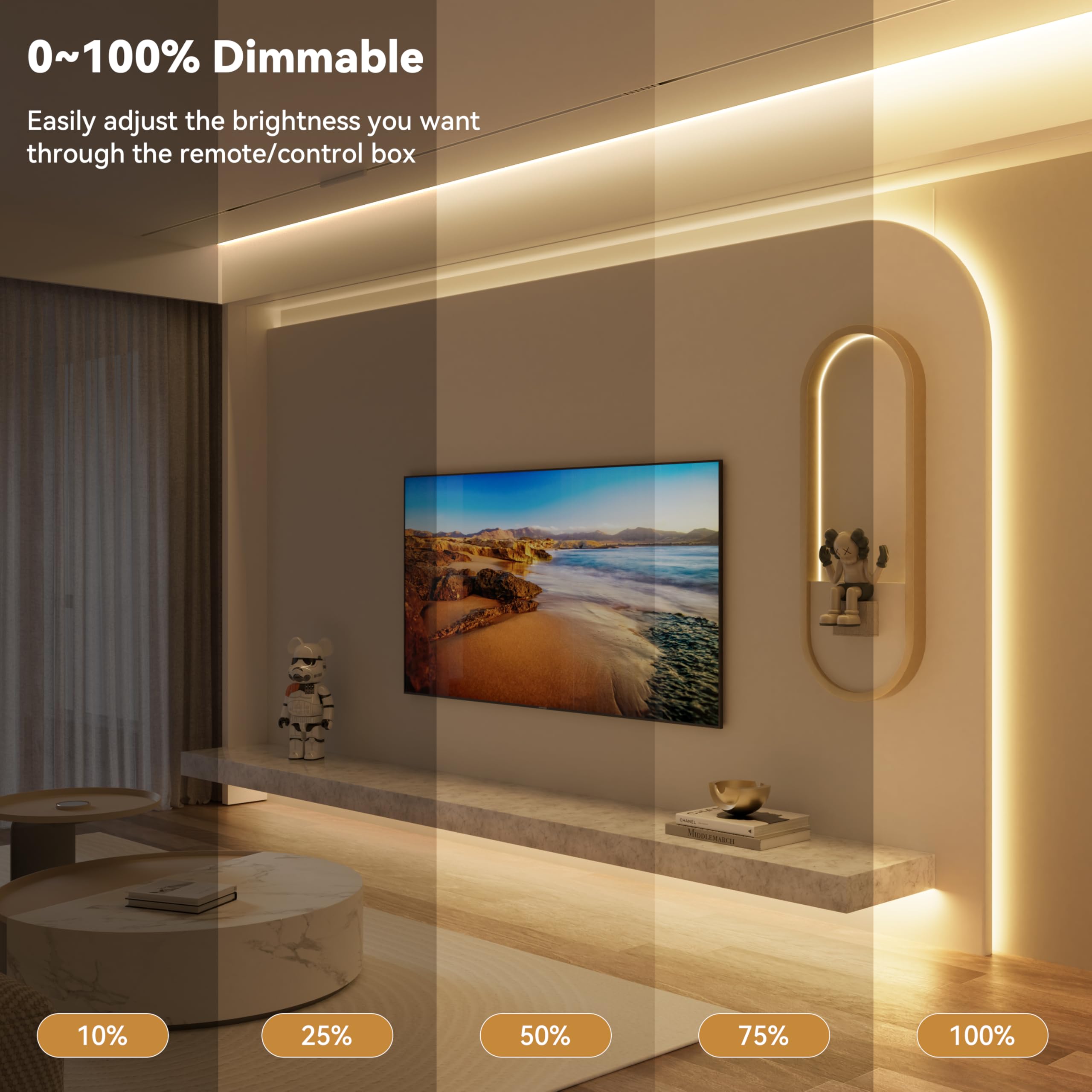 Amazon.com: PAUTIX COB LED Strip Light 16.4ft,Engineering