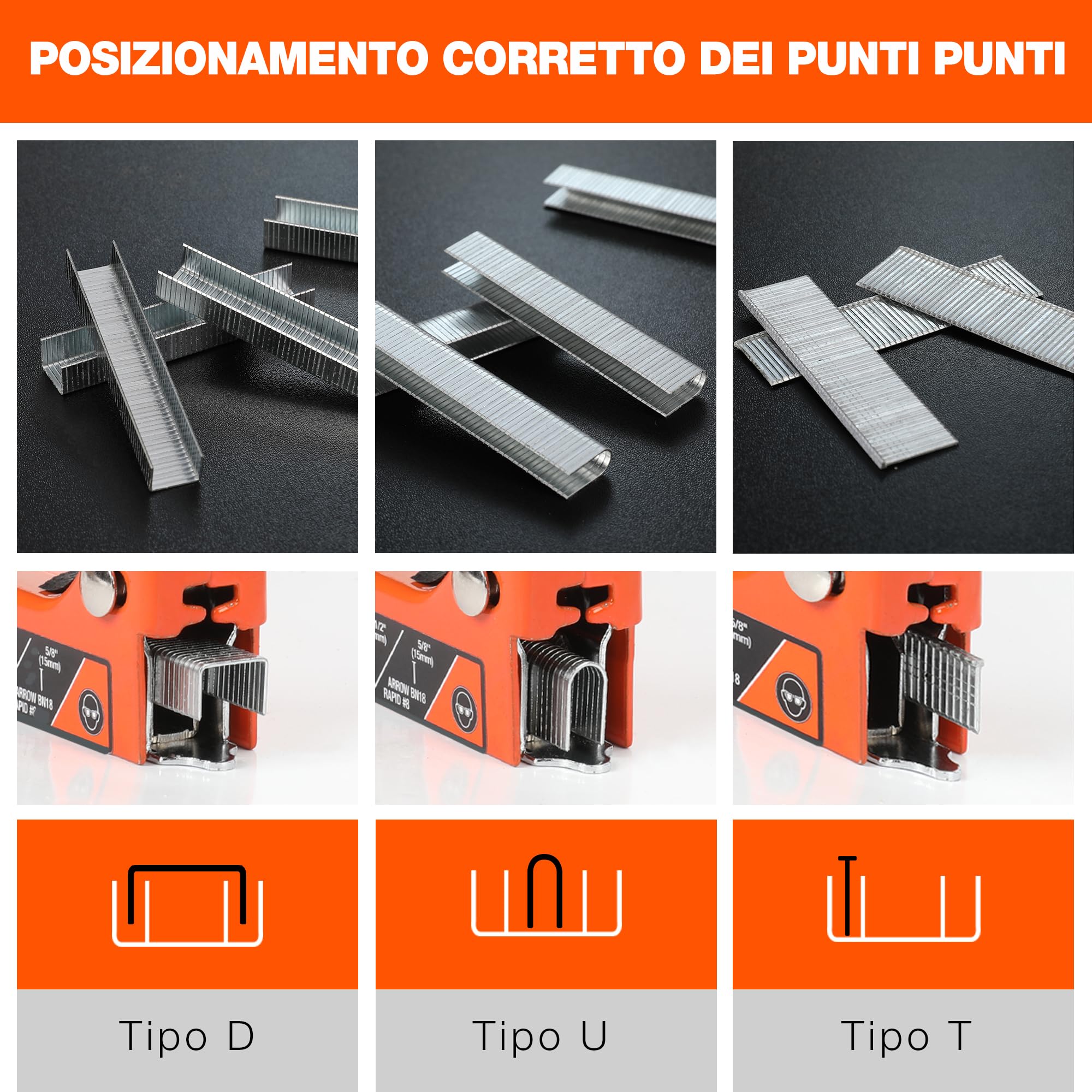 ValueMax - Spillatrice manuale multifunzione 3 in 1 con 3000 graffette, adatta per graffette n. 140, 28, 8, ideale per tappezzeria, materiale da fissaggio, decorazione