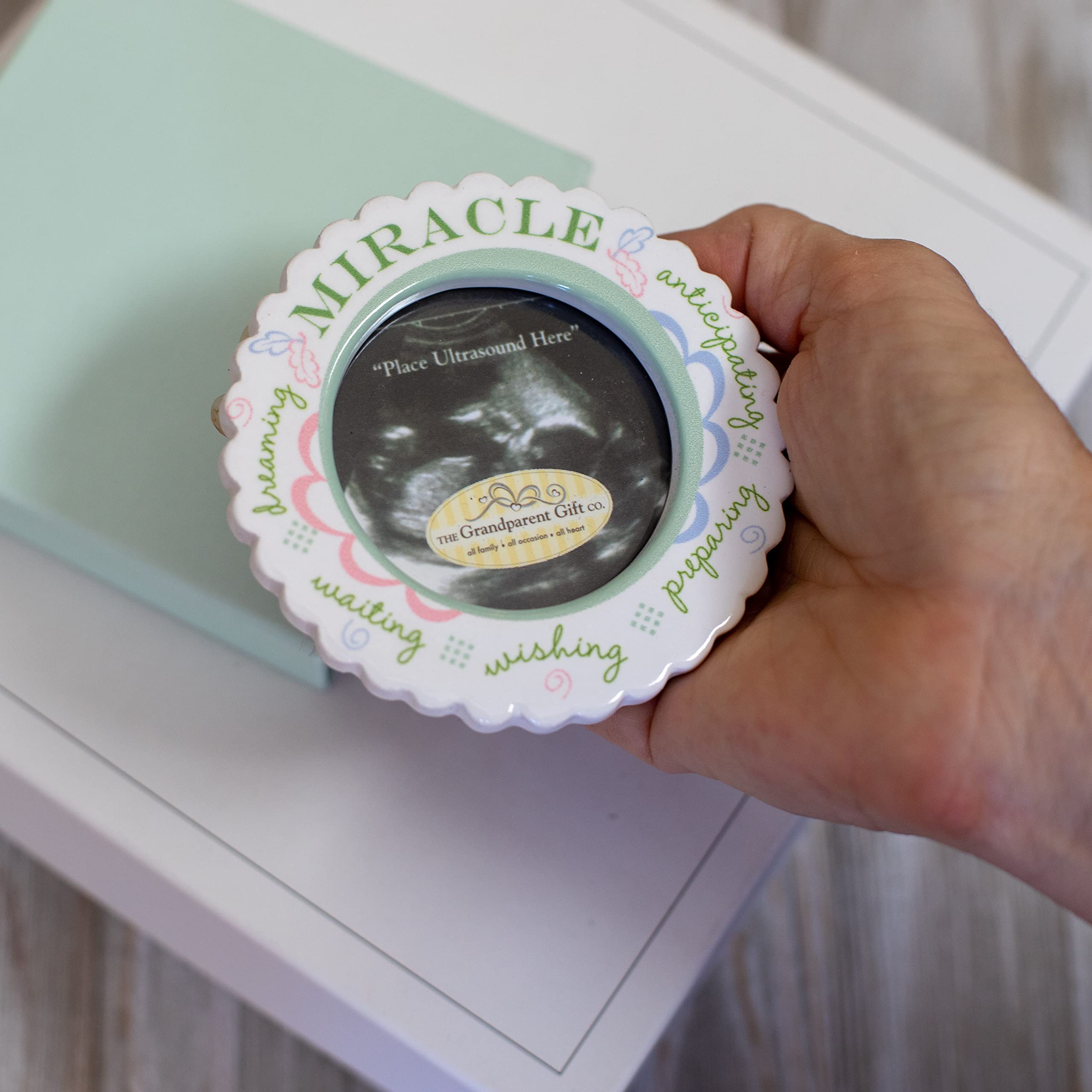 Our Miracle In Making Ultrasound Sonogram Photo Ornament Sonogram