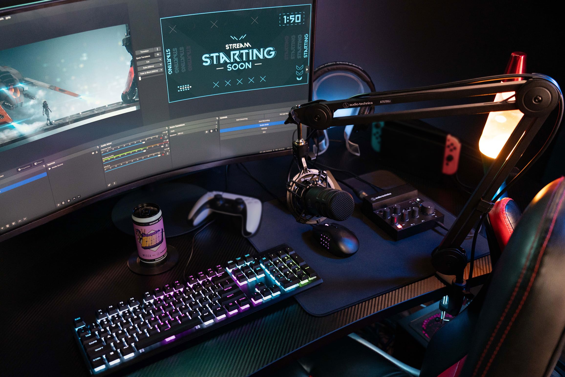 Amazon.com: Audio-Technica AT-UMX3 USB Desktop Audio Mixer