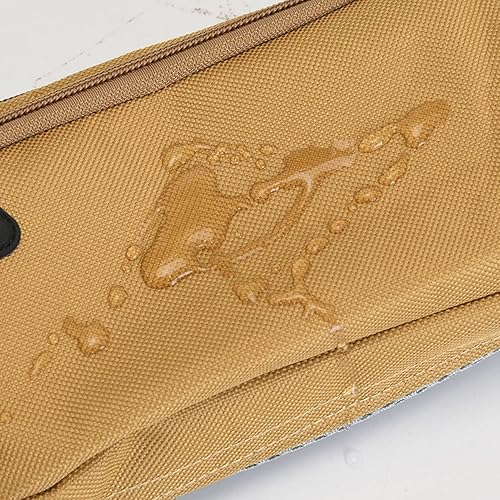 Miniatura 4 de Riñonera impermeable para hombres y mujeres, bolsa de cintura ajustable de gran capacidad para corredores, ejercicio, viajes, senderismo, verde