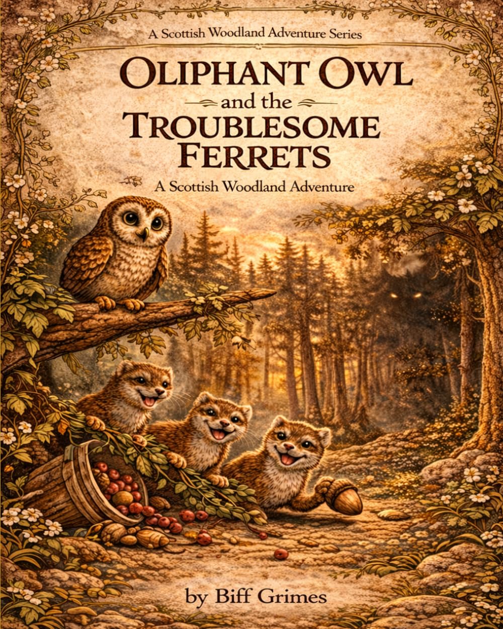 Oliphant the Owl and the Troublesome Ferrets: A Scottish Woodland Adventure About Kindness, Friendship and Calming Big Feelings