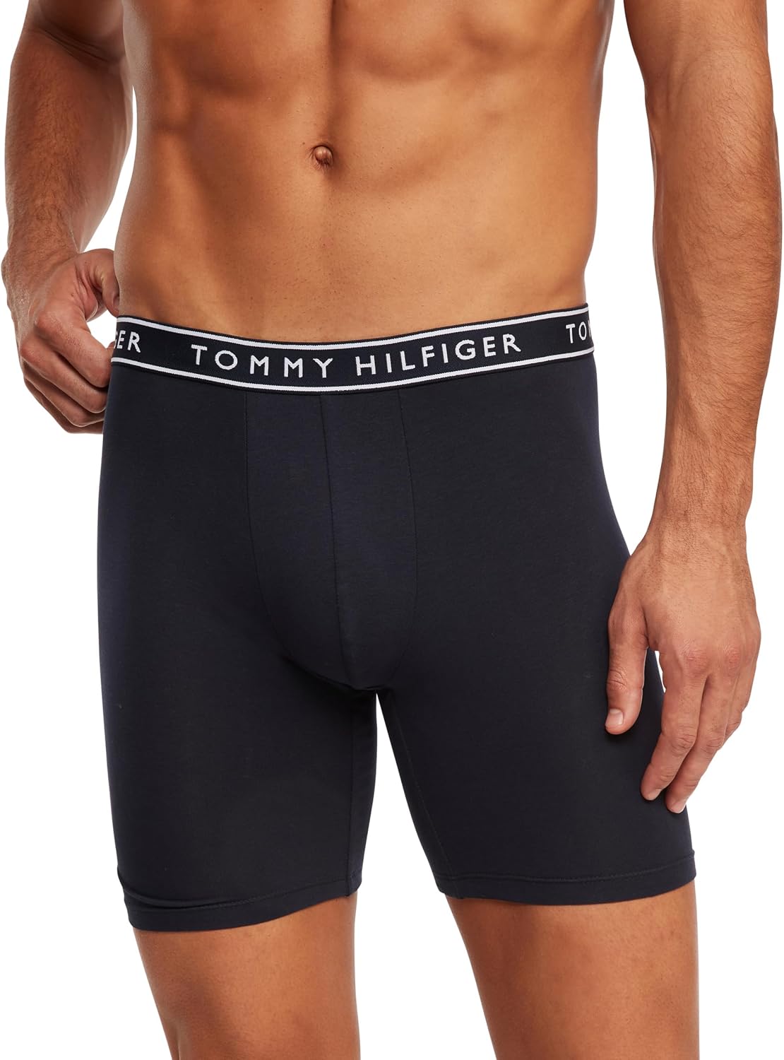 Tommy Hilfiger Men's Cotton Stretch 4-Pack Boxer Brief - Image 2