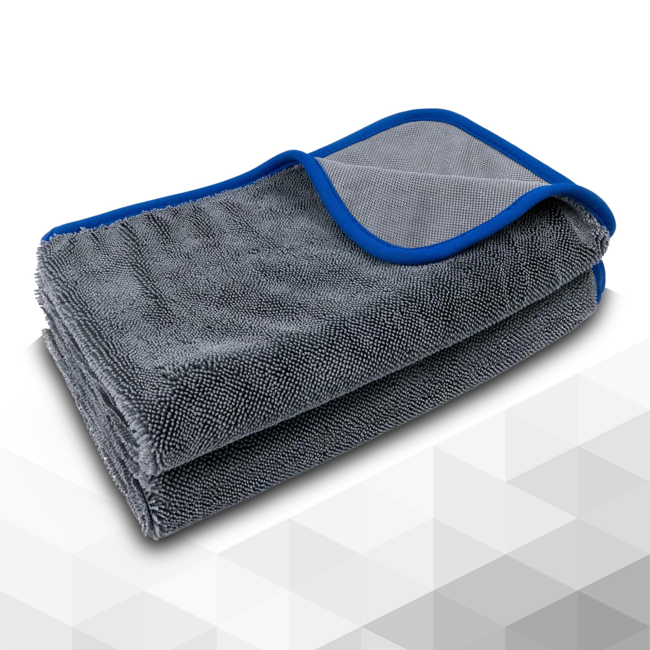 AUTOWEL® XXL Professional Microfiber Car Drying Towel (60x90 cm) | 700 GSM Ultra Thick, Super Absorbent & Streak-Free | Twisted Loop Auto Detailing Cloth | Scratch-Free Car Drying Rag