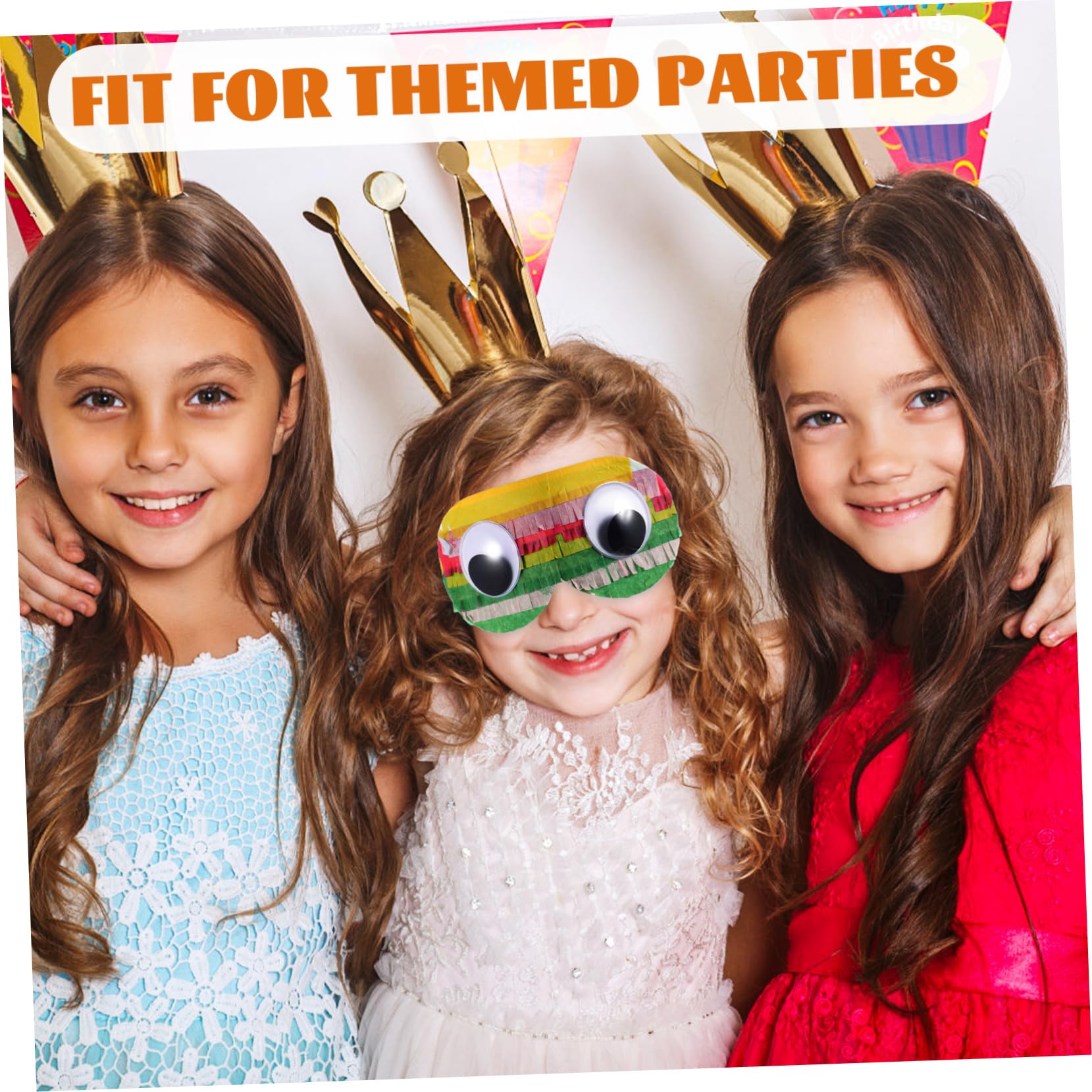 1set Pentolaccia Colorata Per Ragazzo Ragazza Completo Di Maschera e Per Feste Di Compleanno Pasqua e Giochi Di Carnevale Decorazioni Per Eventi Divertenti