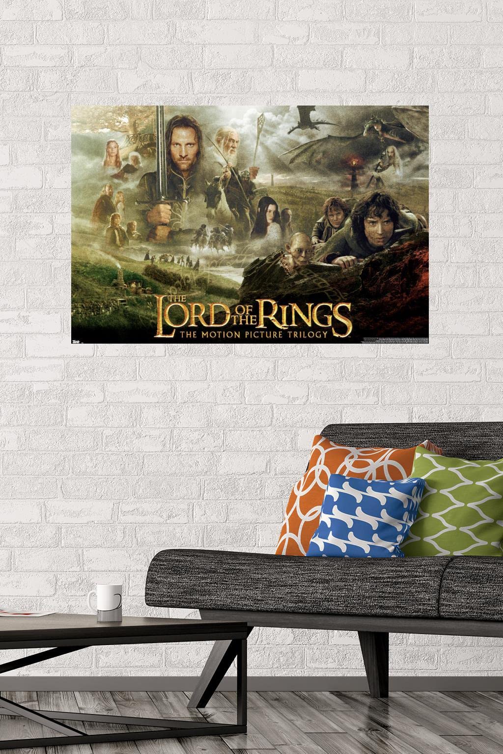 Trends International Lord of The Rings Trilogy Wall Poster 22.375
