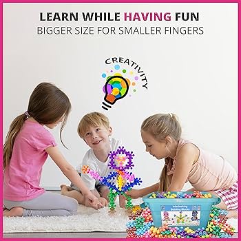 Amazon.com: Curious 2 Learn Building Blocks 300ct - STEM