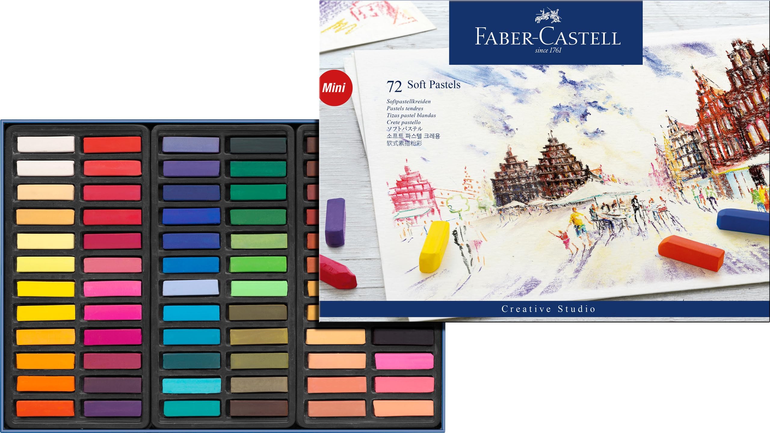 Pinturas Al Óleo Faber-Castell Creative Studio, Set De 12 Colores En Tubos De 9 Ml 600x600