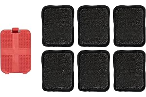 BQ03 Grill Brush Refillable Cleaning Heads: Experience Safe and Bristle-Free BBQ Cleaning