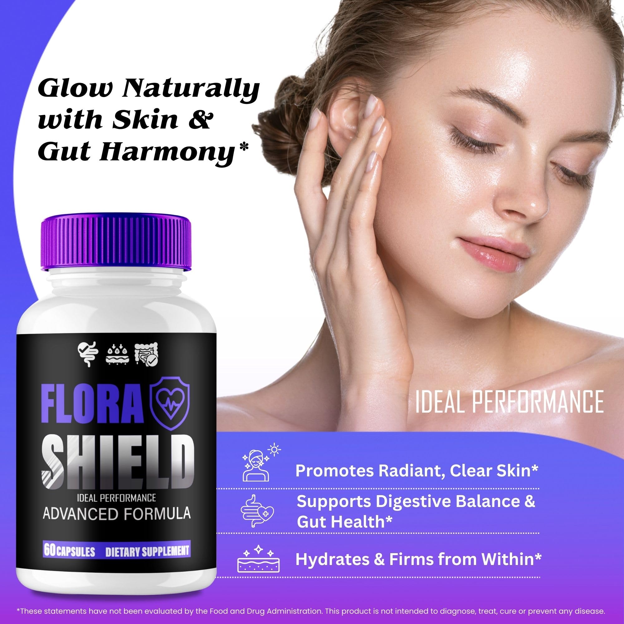 Amazon.com: Flora Shield Capsules, Premium FloraShield Gut Health