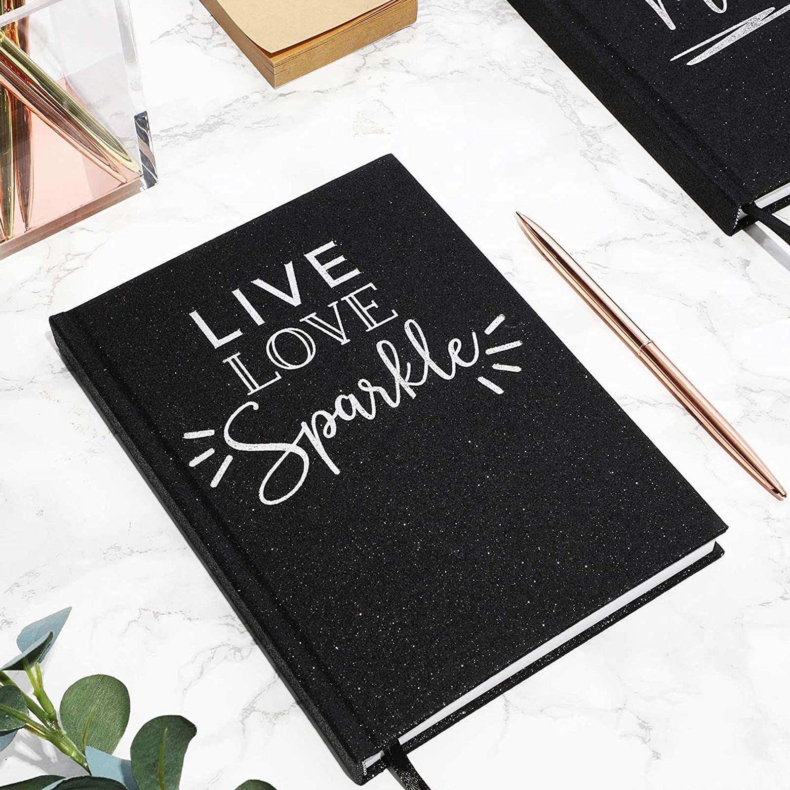 Amazon.co.jp: A5ハードカバーブック2パック 銀箔 - 60シート : Office