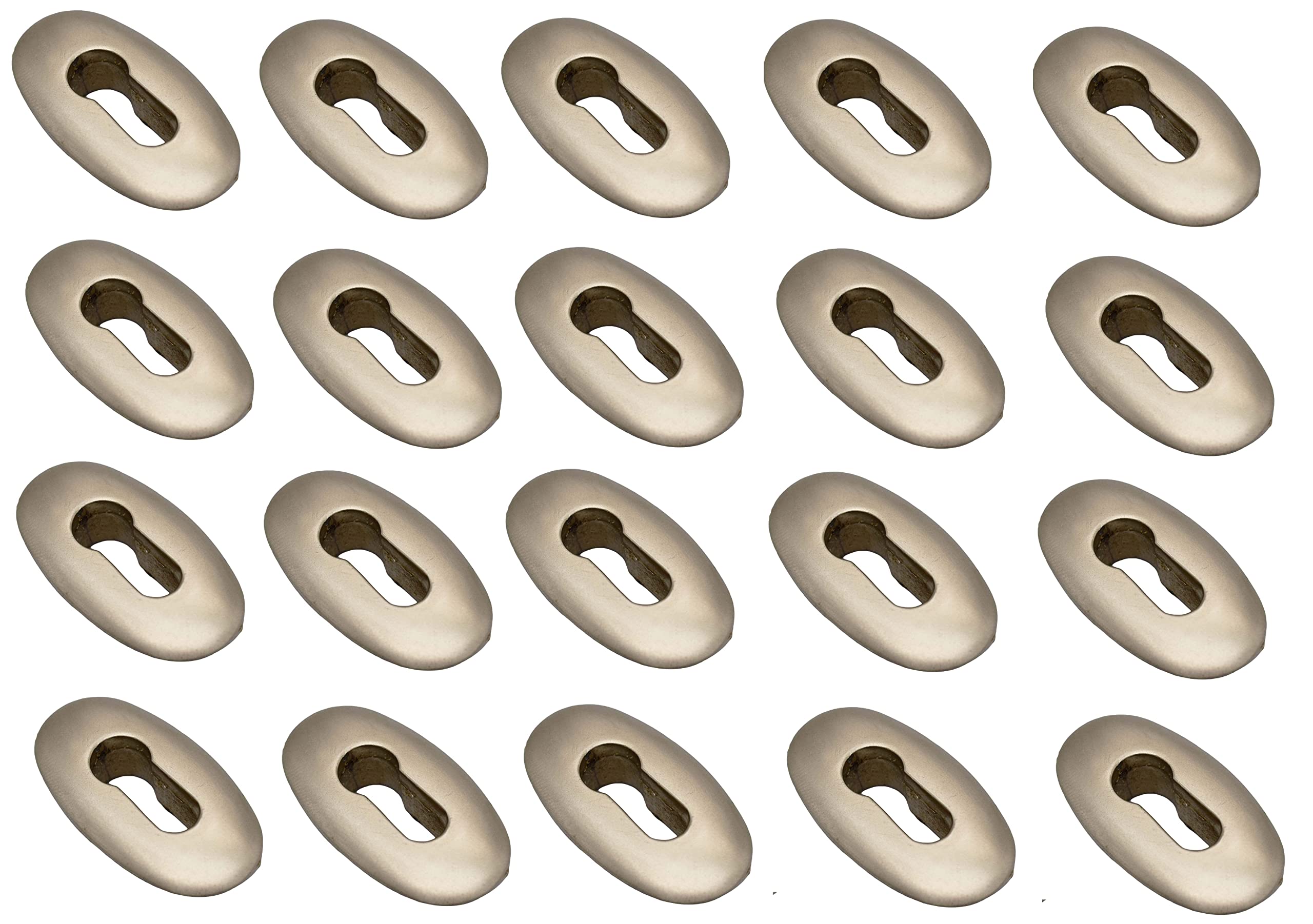 RAB Key Hole Cover Metal (Code:- Key Hole Big Round 412, Finish:- Satin)(Pack of 40 PCS) (B09SHQHDG7) Amazon Price History, Amazon Price Tracker