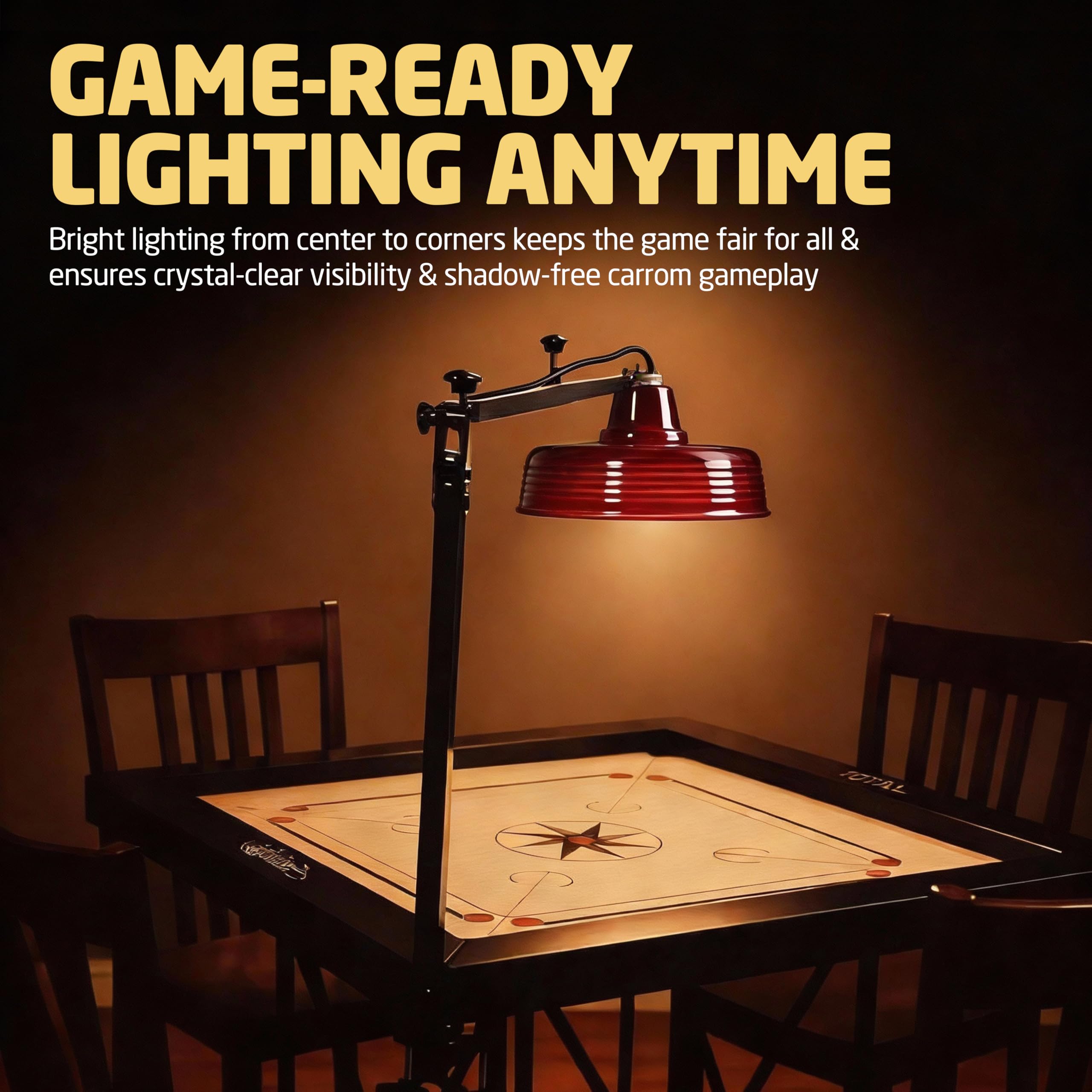Adjustable Carrom Lamp Stand - Professional Lighting -5