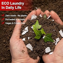 Binbata Laundry Detergent Sheets, Up To 128 Loads Berry Scent Hypoallergenic Eco-Friendly, Biodegradable Plastic Free Liquidless Laundry Sheets Suitable for Sensitive Skin