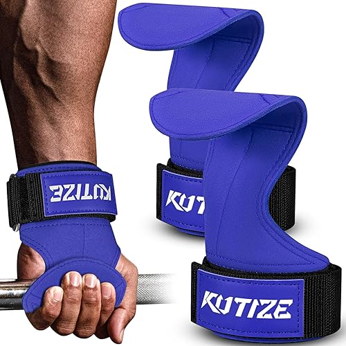 Lifting Straps, Weight Lifting Wrist Wraps for Weightlifting, Heavy Powerlifting, Deadlifts, Rows, Pull Ups, Adjustable Neoprene Padded Gym Workout