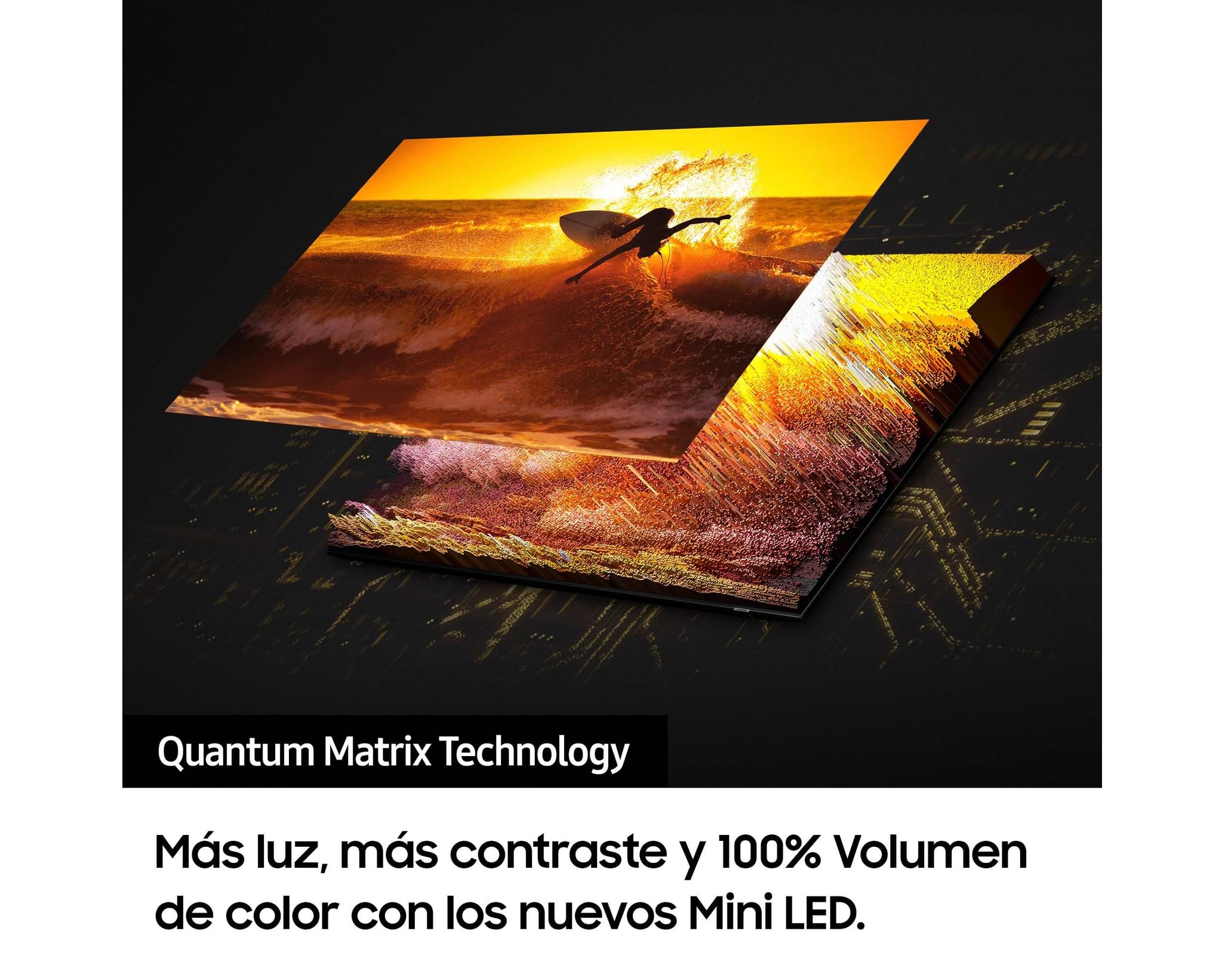 Samsung TV Neo QLED 4K 2023 43QN90C Smart TV de 43" con Quantum Matrix Technology, Procesador Neural 4K con IA, Pantalla Antirreflejos, 60W con Dolby Atmos y Motion Xcelerator Turbo Pro