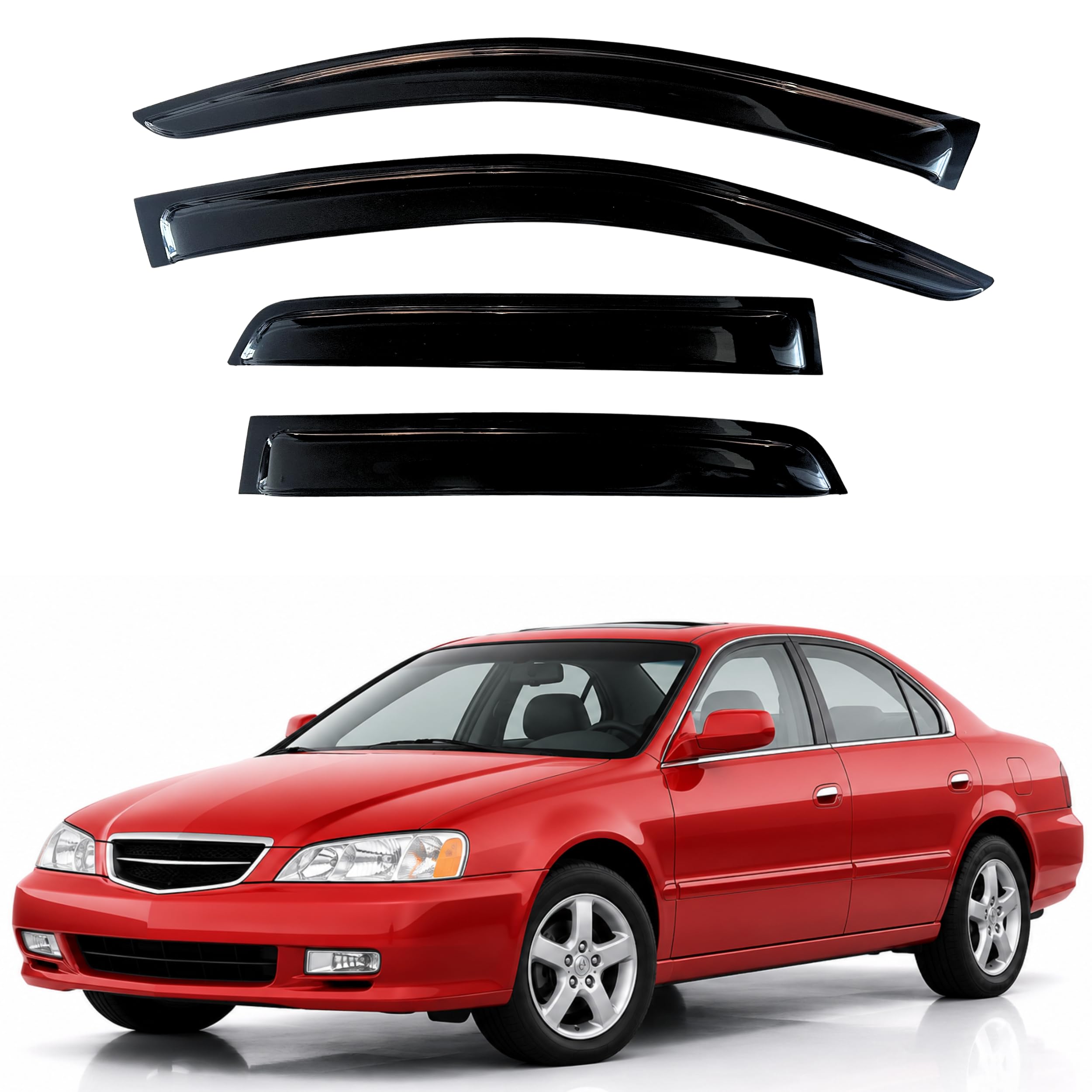 KPY Rain Guards Fit for 1999–2003 Acura TL