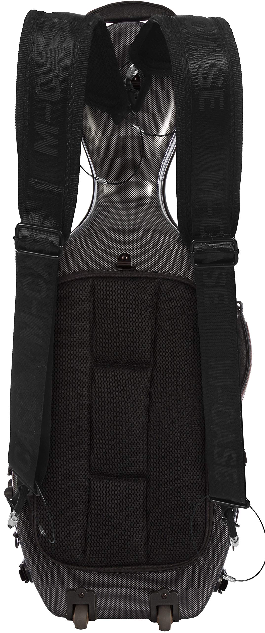 M-Case Custodia per Viola Fiberglass 38-43 Ultra Light point nero - borgogna borsa musicale