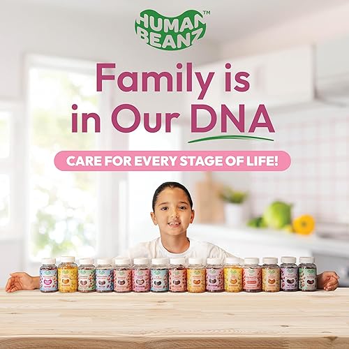 Miniatura 8 de Human Beanz Vitaminas de gomita de biotina biotina extra fuerte para cabello piel y uñas 5000 mcg por porción vitaminas para el crecimiento del